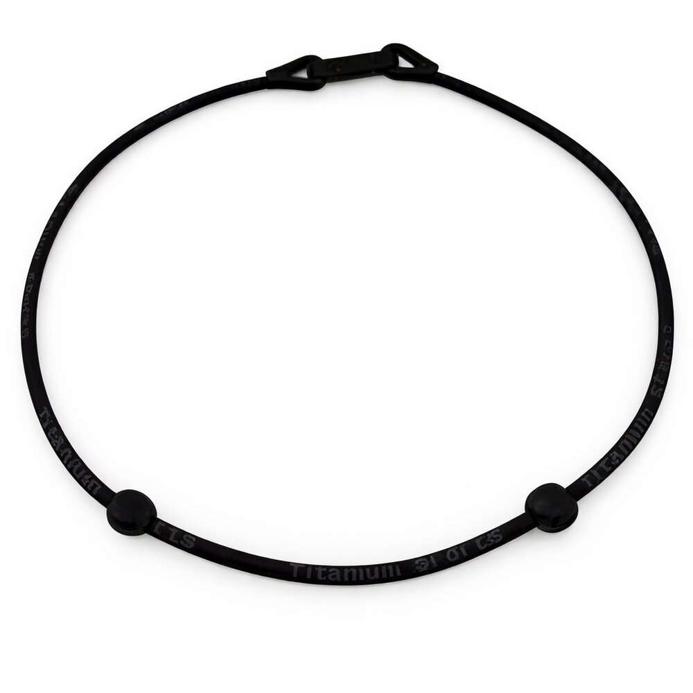 Phiten Titanium Athletic Sport Choker Necklace – Performance & Style Unisex